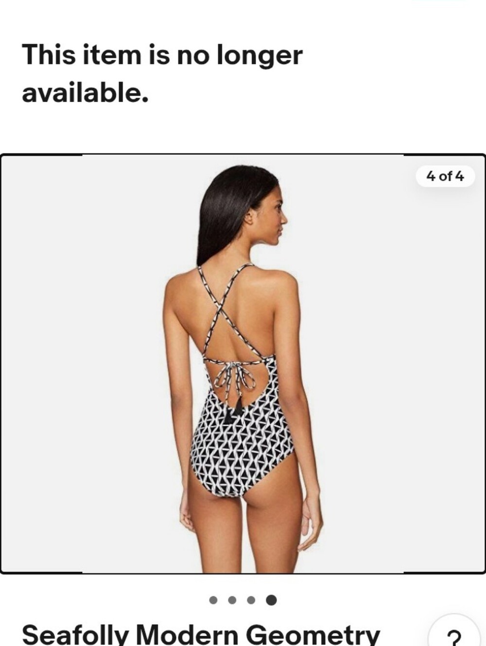 Seafolly Swimsuit